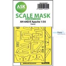 Artscale ASK200-M35007 - AH-64D/E double-sided fit express mask for Takom