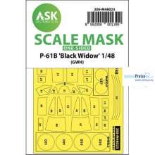 Artscale ASK200-M48023 - P-61 Black Widow one-sided GWH