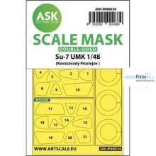 Artscale ASK200-M48034 - Su-7 UMK double-sided painting mask for KP