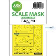 Artscale ASK200-M48042 - T-33A double-sided painting mask for Great Wall H.