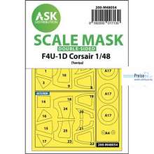 Artscale ASK200-M48054 - F4U-1D Corsair double-sided express mask f. Tamiya