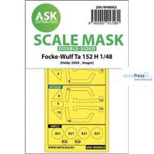 Artscale ASK200-M48062 - Focke-Wulf Ta 152 H double-sided express mask