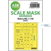 Artscale ASK200-M48065 - Walrus Mk.1 double-sided mask for Airfix