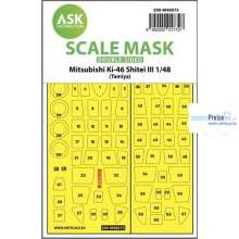 Artscale ASK200-M48075 - Mitsubishi Ki-46 Shitei III double-sided mask