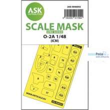 Artscale ASK200-M48092 - O-2A one-sided mask self-adhesive pre-cutted ICM