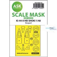 Artscale ASK200-M48123 - Ki-44-II HEI SHOKI one-sided express mask,self-adh