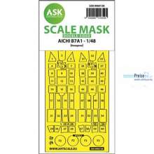 Artscale ASK200-M48128 - AICHI B7A1 double-sided express mask for Hasegawa