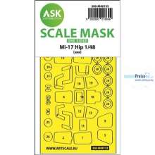 Artscale ASK200-M48133 - Mil Mi-17Hip one-sided express mask for AMK