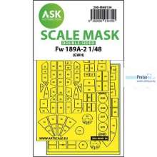 Artscale ASK200-M48134 - Fw 189A-2 double-sided express mask for GWH