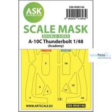 Artscale ASK200-M48146 - A-10C Thunderbolt double-sided express fit mask