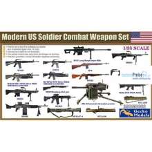 Gecko Models 35GM0082 - Modern US Soldier Combat Weapon Set