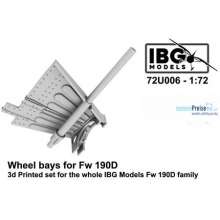 IBG-Modellbau IBG72U006 - Wheel bays for Fw 190D family