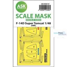 Artscale ASK200-M48147 - F-14D Super Tomcat double-sided express fit mask