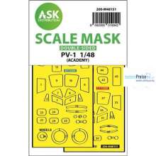 Artscale ASK200-M48151 - PV-1 Ventura double-sided express fit mask Academy