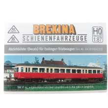 Brekina 10097 - Zubehör Decalsatz für Esslinger ´AGV´ Privatbahnen (für Art. 64102/64122)