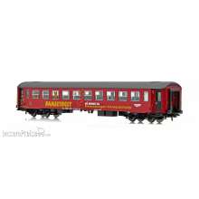 NMJ 1013805 - NMJ Topline 106.305 Personenwagen BC3 21240 ´Bamsetoget´ der NSB, rot, H0