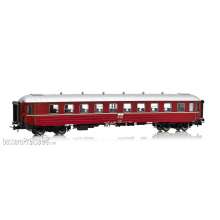 NMJ 1015833 - NMJ Topline NSB B4 25954, Personenwagen, Rotbraun, H0