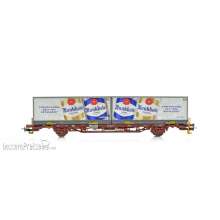 NMJ 1029524 - NMJ Topline 507.123 CargoNet Lgns 42 76 443 2209-6 mit 2 x 25 MUNKHOLM alkoholfreies Bier, H0