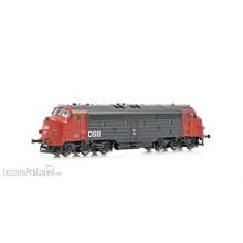 NMJ 1031272 - NMJ Topline 90108 DSB MY 1107, Rot/Schwarz, Nohab, DC Analog