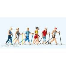 Preiser 10575 - HO Nordic Walking