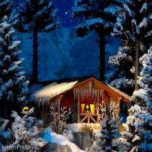 Busch 1085 - Winterhütte