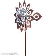 Invento 110220 - Metal Wind Spinner: Copper Kaleidoscope Giant Duett