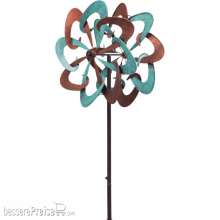 Invento 110222 - Metal Wind Spinner: Copper Swirl Duett