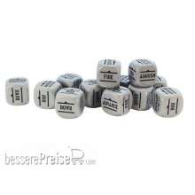 Warlord Games 402616008 - Bolt Action Orders Dice - Grey (12)