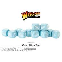 Warlord Games 402616014 - Bolt Action Orders Dice - Blue (12)