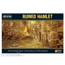 Warlord Games 802010005 - Ruined Hamlet (3x buildings)