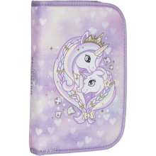 Beckmann 112160 - Federmappe mit Inhalt, Unicorn Princess Purple