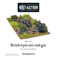 Warlord Games WGB-BI-35 - British Army Six Pounder AT Gun