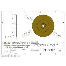 Halling ETH-SHM-C - Schwungmasse, für C