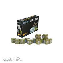 Warlord Games 402616010 - Bolt Action Orders Dice - Olive Drab