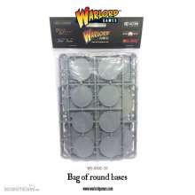 Warlord Games WG-BASE-30 - Bag of Round Bases