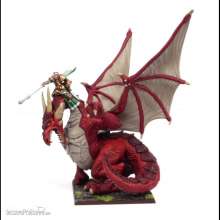 Mantic MGKWE103 - Elf Dragon Kindred Lord