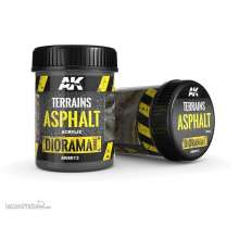 AK-Interactive AK8013 - Terrains Asphalt - 250ml (Acryl)