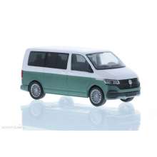 Rietze 11674 - Volkswagen T6.1 Bus KR candyweiß/bay leaf green, 1:87