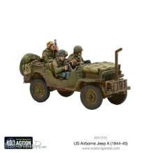 Warlord Games 405113101 - US Airborne Jeep (1944-45)