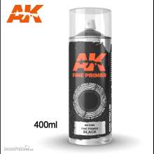 AK-Interactive AK1009 - Fine Primer Black 400ml