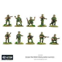 Warlord Games 402218002 - Korea British Infantry Section