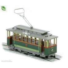 Halling ROM-313-S - Roma 6 Finestrini Triebwagen Nr. 313, hochwertiges Standmodell