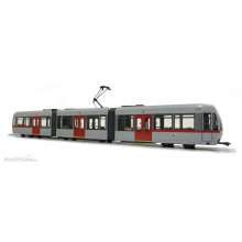 Halling WU6-U6G-M - T-Wagen U6 Wien, grau, mit Antrieb, Licht, NEM652