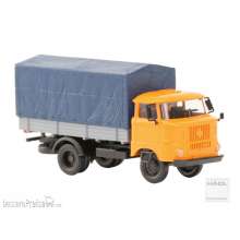 Hädl 121043-15 - IFA W50L Holzpritsche, Plane, Pastellorange