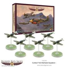 Warlord Games 772211012 - Curtiss P-40 Warhawk squadron