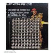 Warlord Games 843419917 - Warlord Paint Mixing Balls (100 )