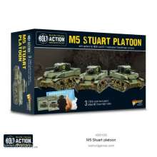 Warlord Games 402011302 - M5 Stuart Platoon