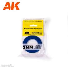 AK-Interactive AK9182 - Masking Tape for Curves 2mm