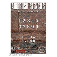 AK-Interactive RTD35603 - Stencil: Numbers 1/35 von AK-Interactive