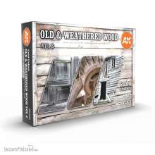 AK-Interactive AK11674 - Old & Weathered Wood Vol. 2